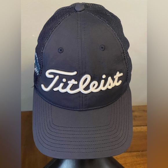 Titleist Navy Blue Snap Back Hat - Picture 1 of 5